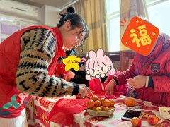 四联社区｜大“橘”大利 制“笼”迎新-困境儿童新春手工活动